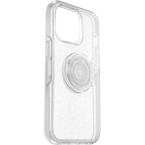 Otterbox Ovitek za iPhone 13 Pro, odporen na udarce, z vticnicami za oprijem, serija Symmetry - prozoren z blešcicami, (20524590)