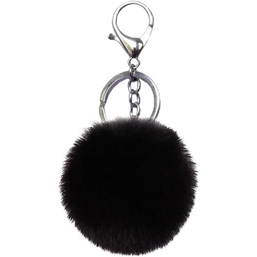 Generic Keychain artificial fur ball keychain fluffy handbag pendant car bag charm, (21066443) Cene