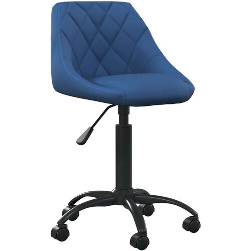 VidaXL Pisarni&amp;scaron;ki stol moder žamet, (21378276) Slike