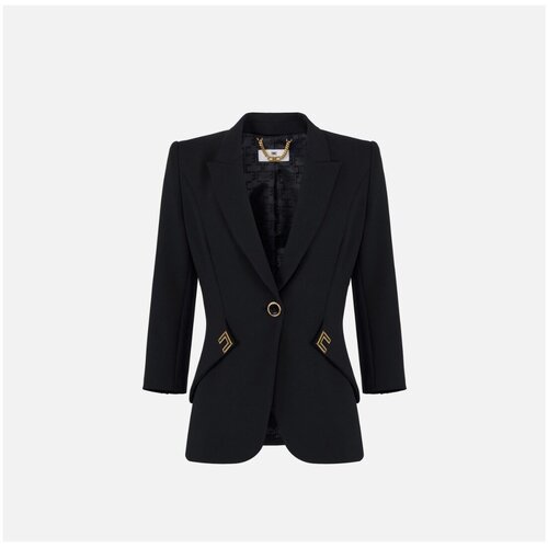 Elisabetta Franchi Jakne &amp;amp; Blazerji GI21561E2 Črna Slike