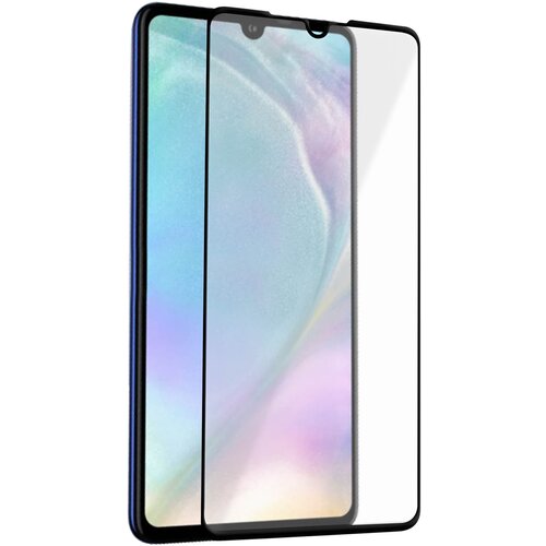 AVIZAR zašcitna folija iz kaljenega stekla z indeksom trdote 9H - prozorna s crnim obrisom str. huawei P30, (20606998) Cene