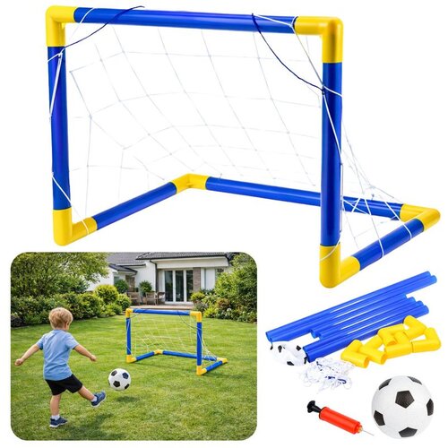  Sportski set za igranje nogometa, nogometni gol, lopta, pumpa 62x40cm Cijene