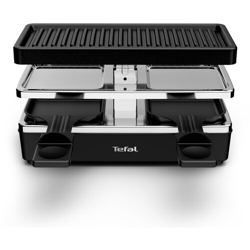 Tefal RE 2308 Raclette Plug &amp;amp; Share Schwarz Slike