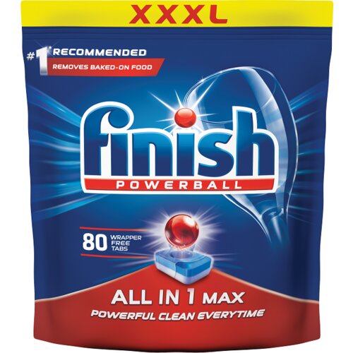 Finish Power All in 1 Regular tablete za strojno pomivanje posode 80 kos (3XL) Cene