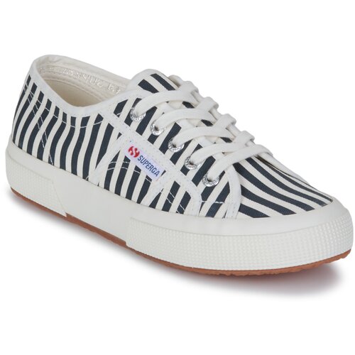 Superga Nizke superge 2750 STRIPES PRINT Modra Cene