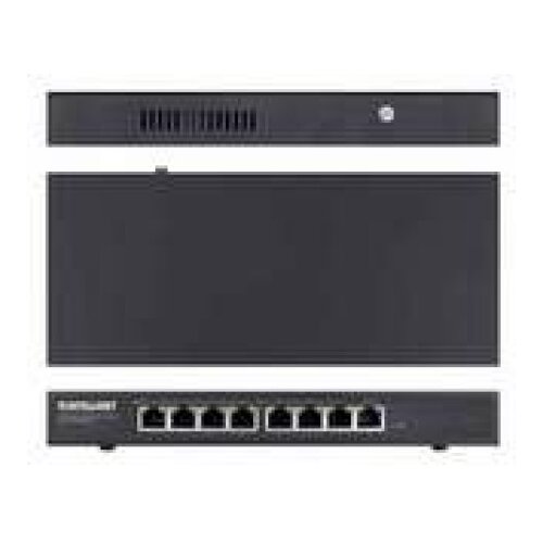 Intellinet 8-Port Gigabit Ethernet PoE+ Switch with 2 RJ45 Gigabit Uplink Ports, IEEE 802.3at /af Power over Ethernet (PoE+ /PoE) Compliant, 120 W, Endspan, Desktop (WITH C14 2 PIN POWER CORD) Cene