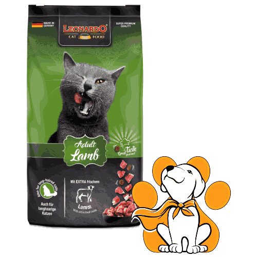 Leonardo Cat Adult Lamb 7.5kg, Granule Za Mačke Sa Ukusom Jagnjetine Cene