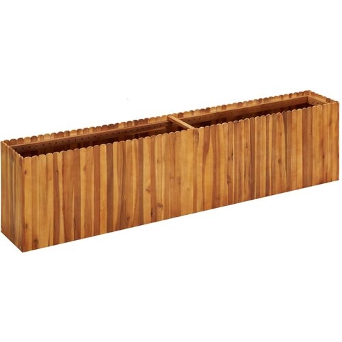 vidaXL Visoka greda 200x30x50 cm trden akacijev les Cene