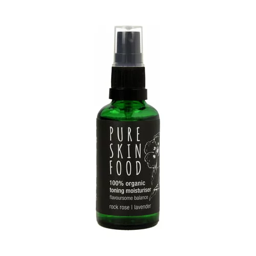 Pure Skin Food Organic Rock Rose - Lavender Toning Moisturiser - 50 ml