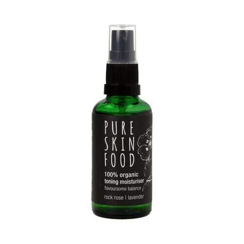 Pure Skin Food organic toning moisturiser rock rose - lavender - 50 ml Slike