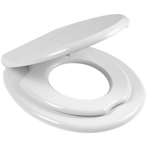 Poseidon WC deska Kidi Kombi (MDF, počasno spuščanje, bela, dvojna) Cene