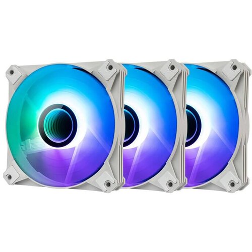 Darkflash INF8 3u1 ARGB set ventilatora za kući&amp;scaron;te, bijeli Slike