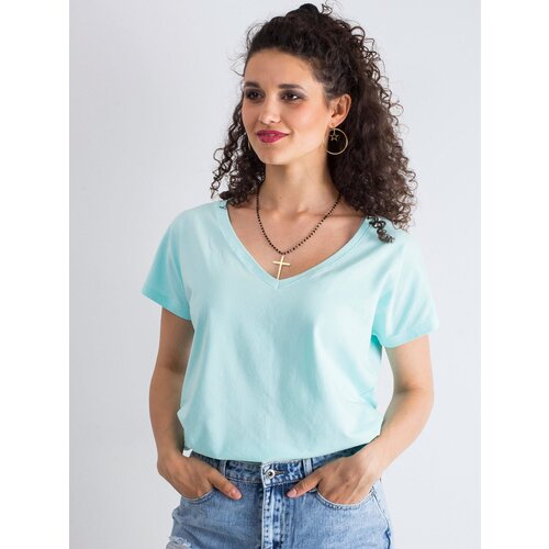 BASIC Feel Good T-shirt-RV-TS-4832.23P-mint Slike
