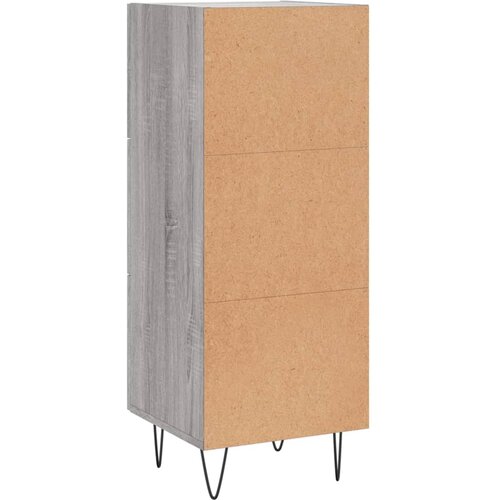  Komoda boja hrasta sonome 34,5x34x90 cm od konstruiranog drva Slike