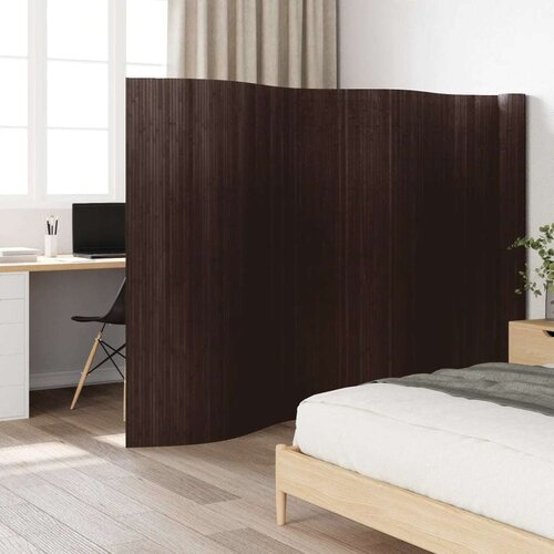 Sobna Paravan temno rjav 165x800 cm bambus Cene