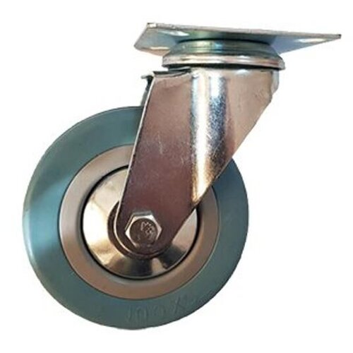 Poljobit Točak gumeni sivi okretan na pločici 65GSOP Cene