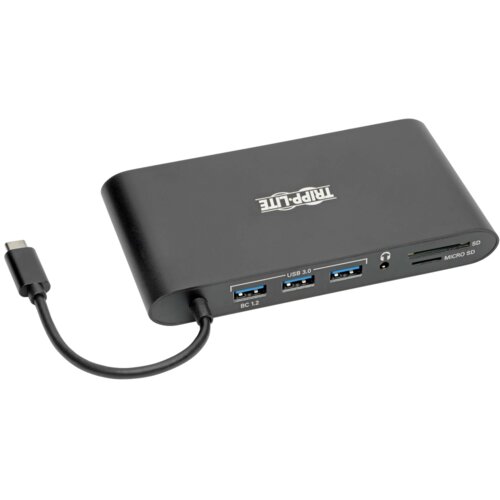 TRIPP LITE U442-DOCK1-B priključna postaja in replikator priključka za prenosni računalnik USB 3.2 Gen 2 (3.1 Gen 2) Type-C Slike
