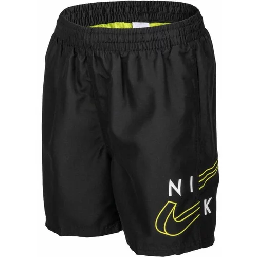 Nike SPLIT LOGO LAP Kupaće hlače za dječake, crna