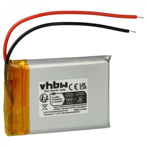 VHBW Baterija za Marshall Major II / Major III, 650 mAh Slike
