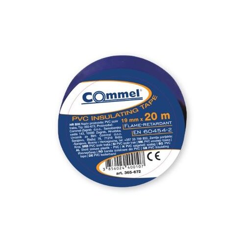 Traka izolir 19mmx20m plava 365-672 Commel Cijene