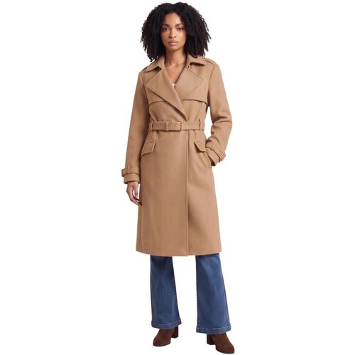Guess Pla&amp;scaron;či EVE MELTON TRENCH W6BL51 W4138 Slike