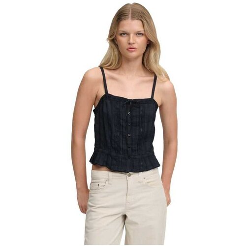 Superdry crni ženski top na bretele Cene