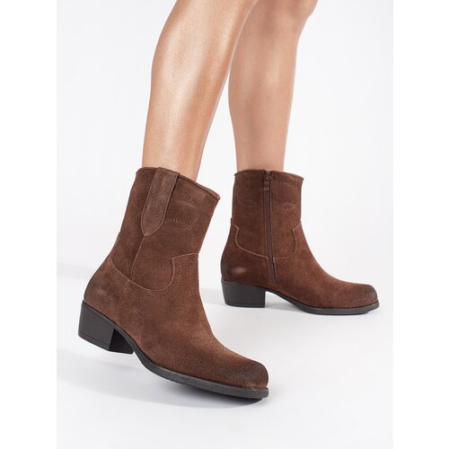 Sergio Leone Brown leather cowboy boots Cijene