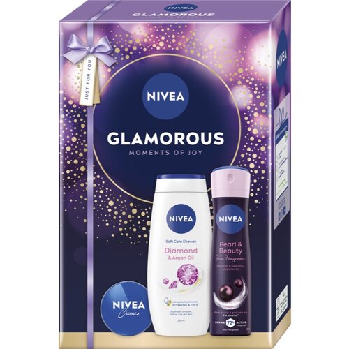 Nivea Glamorous Moments of Joy darilni set za telo Slike