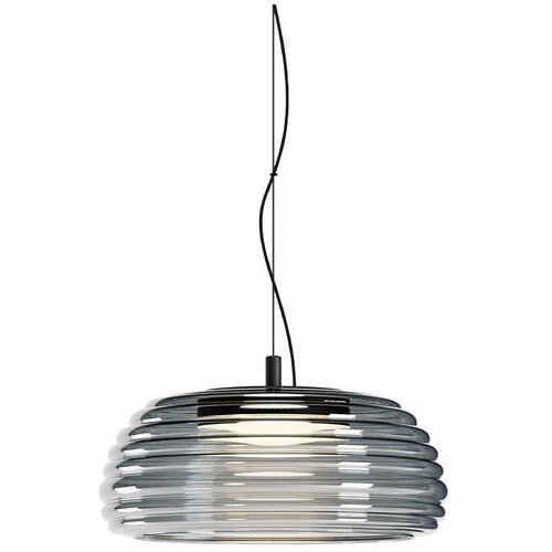  Redo 01-4541 - LED prigu&scaron;iva luster na sajli ONDULA LED/12W/230V crna/zadimljena Cene
