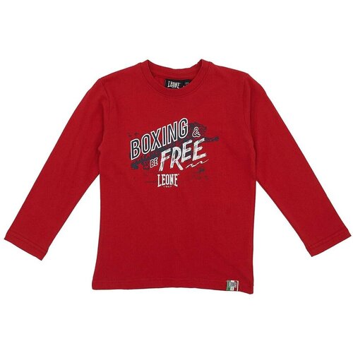 Leone 1947 Majice z dolgimi rokavi Boy T-Shirt Long Sleeves Basic Rdeča Cene