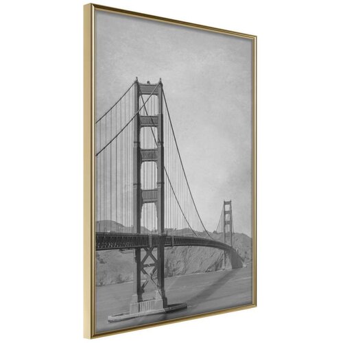  Poster - Bridge in San Francisco II 20x30 Slike