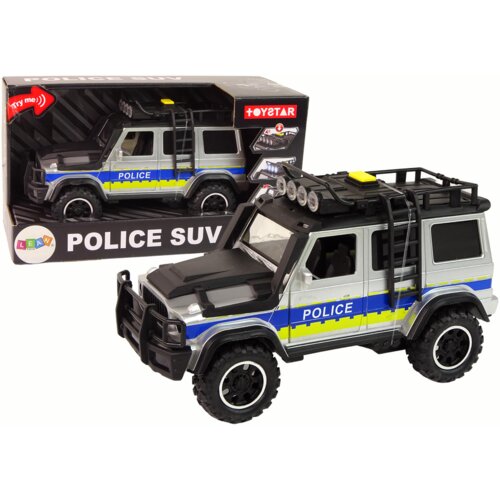 Off Road Police Car 1:14 Friction Drive Cene