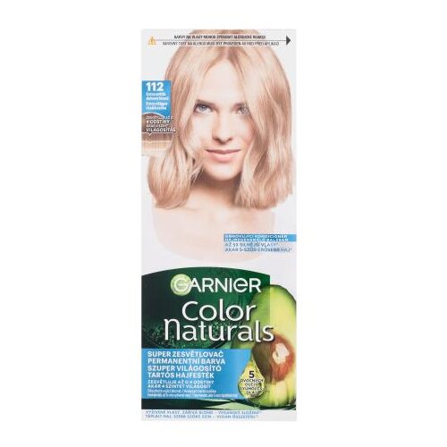 Garnier Color Naturals posvetljevalna barva za lase z negovalnimi olji 40 ml Odtenek 112 extra light irid blonde za ženske Cene