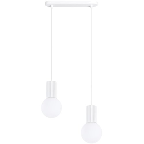 Sollux Lighting Viseča svetilka HALO 2L bela, (5000352122) Cene