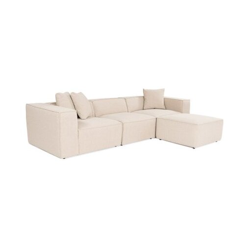 Atelier Del Sofa Ugaona garnitura Lora, 193x65x303 cm, Breskva Slike
