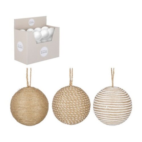 Dekordom novogodišnja dekoracija - hanging bauble 10cm 1143484 - brown - edl ( 041414 ) Cene