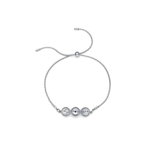 Ženska oliver weber joy ste crystal narukvica sa swarovski belim kristalom ( 32239 ) Slike