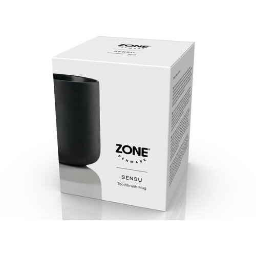 Zone Crna ča&amp;scaron;a za četkice za zube od kamenine Sensu &amp;ndash; Slike