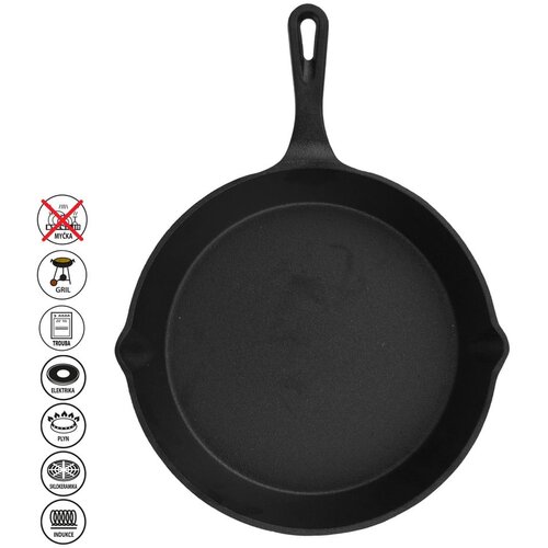 Orion Litoželezna ponev za žar &amp;oslash; 25 cm LITINA &amp;ndash; Slike