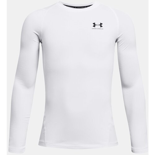 Under Armour Boys' T-shirt UA CG Armour LS-WHT - Boys Slike