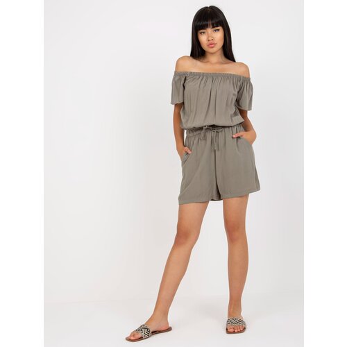Sublevel Jumpsuit-D73781M62266KA-khaki Slike