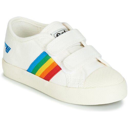 Gola Nizke superge COASTER RAINBOW VELCRO Bela Slike