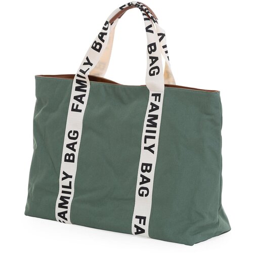 Childhome Family Bag Canvas Green putna torbica 55 x 40 x 18 cm 1 kom Slike