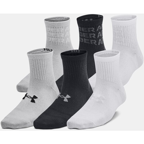 Under Armour Yth UA Essential 6pk Qtr-BLK Children&amp;#039;s Socks - unisex Slike