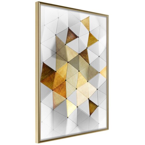  Poster - Gold-Plated Enamel 30x45 Slike