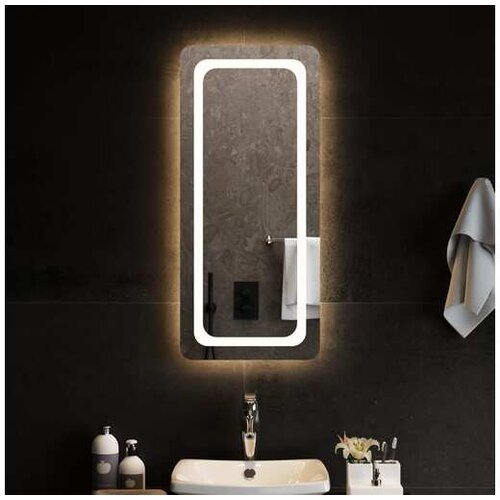  LED kopalniško ogledalo 40x90 cm Cene