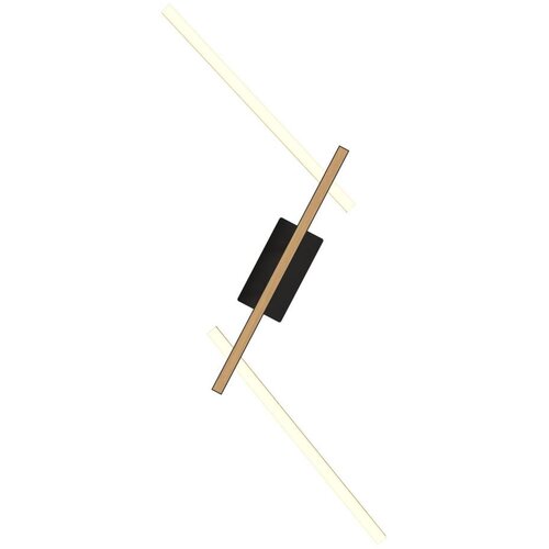 Wofi 7021-306 - led prigušiva zidna lampa rimini LED/40W/230V braon/crna Cene
