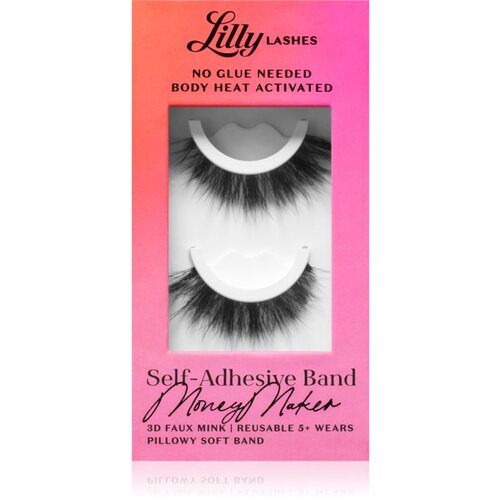Lilly Lashes Self-Adhesive Band umetne trepalnice vrsta MoneyMaker 2 kos Cene