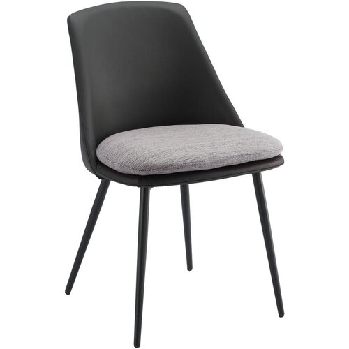 Bessagi Home stol bianca, črna, siva, usnje Slike