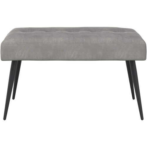  Klupa s gumbastim tkanjem Svjetlosiva 80 x 40 x 46 cm Bar&amp;scaron;un Slike